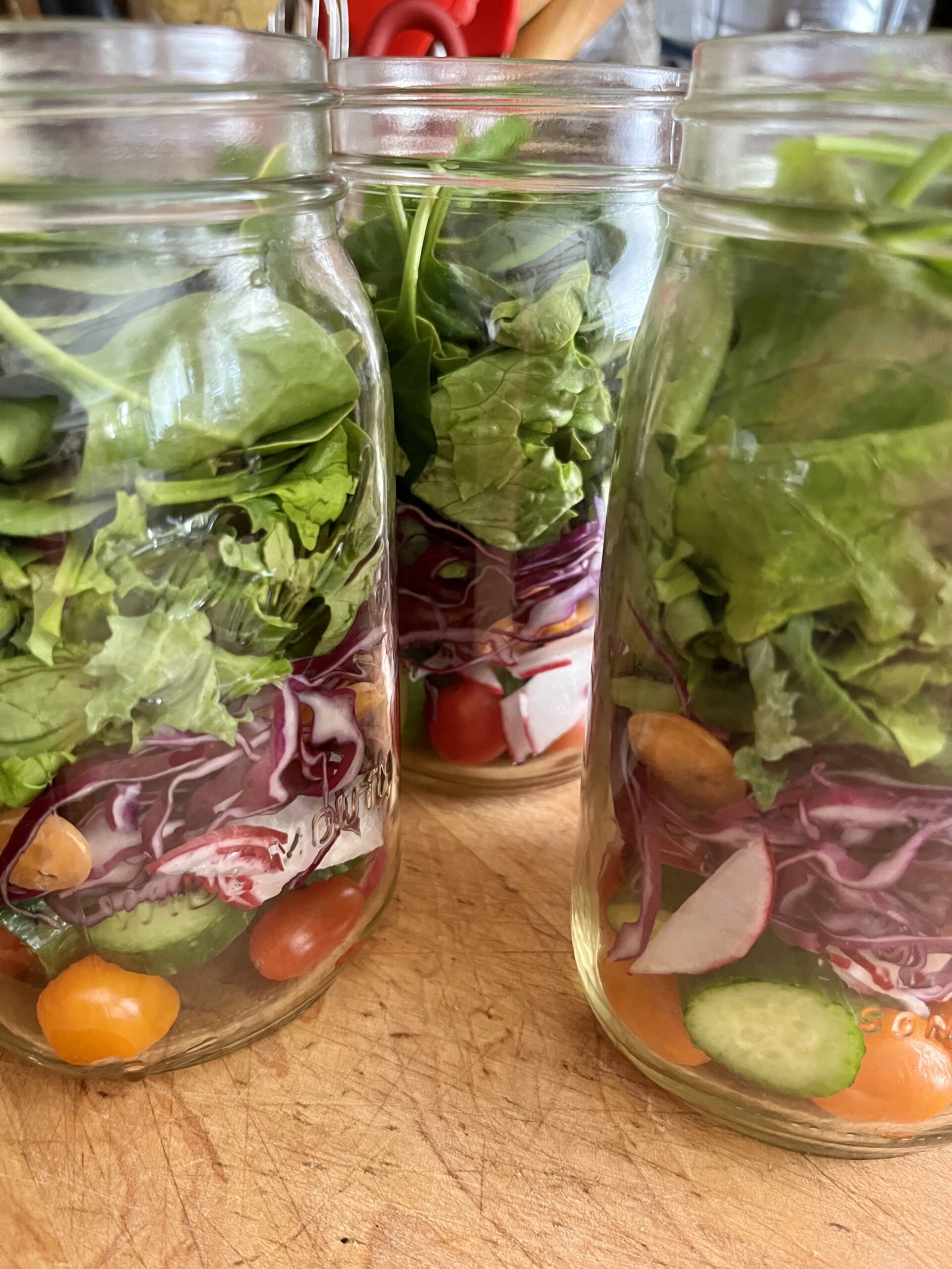 mason jar salad